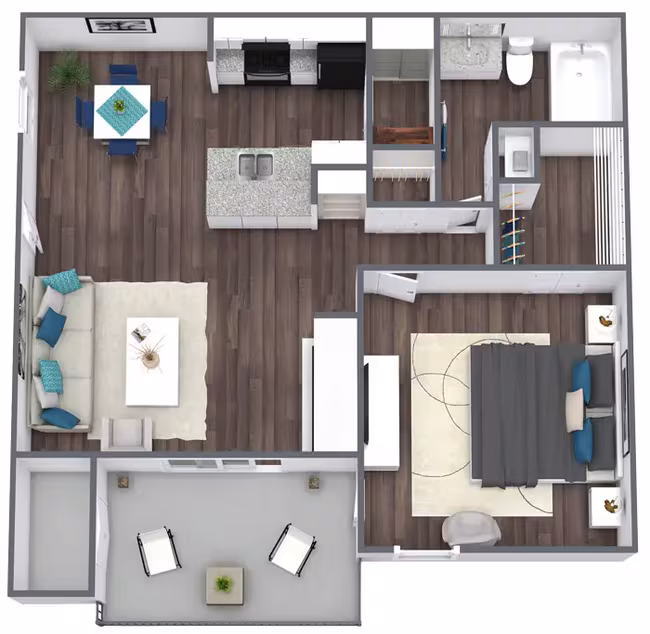 Unit 1414 1414 floor plan