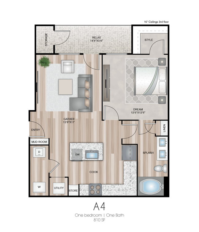 A4 0934 floor plan