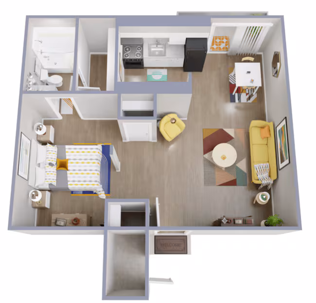 Unit A11 A11 floor plan