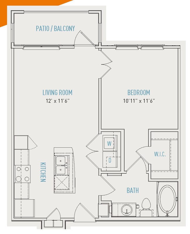 Unit 2101 2101 floor plan
