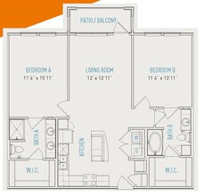 Unit 5419 5419 floor plan