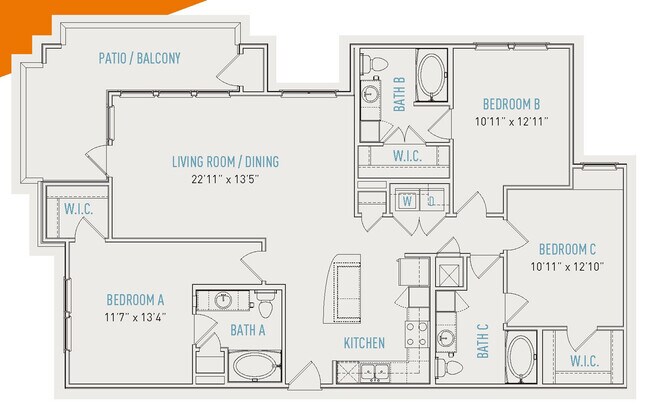 C1 2241 floor plan