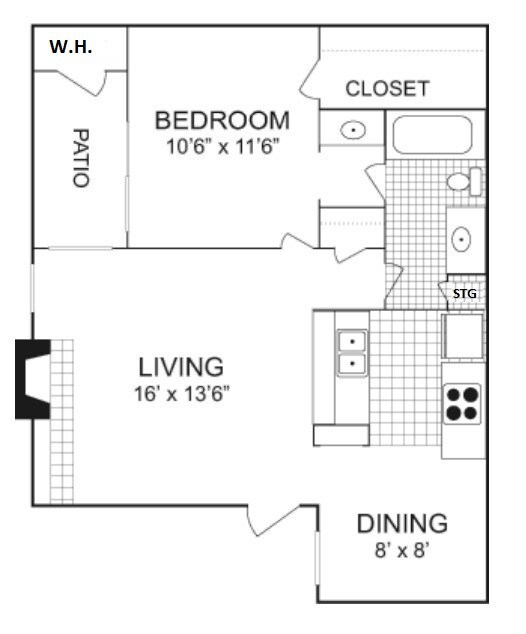 Unit 269 229 floor plan