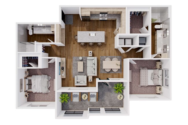 Unit 3303 3308 floor plan