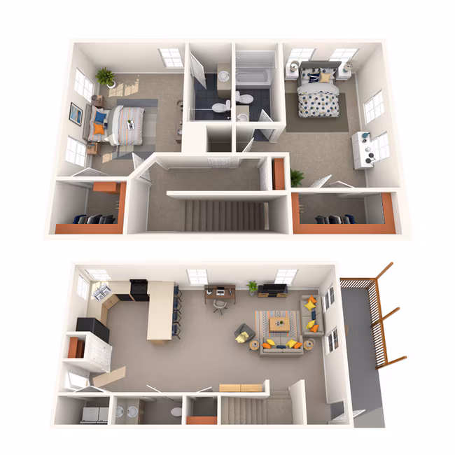 Unit Private Private floor plan