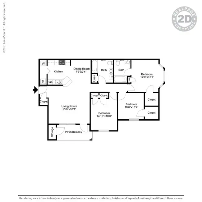 Unit 0934 0921 floor plan