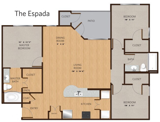 Unit 03304 03304 floor plan