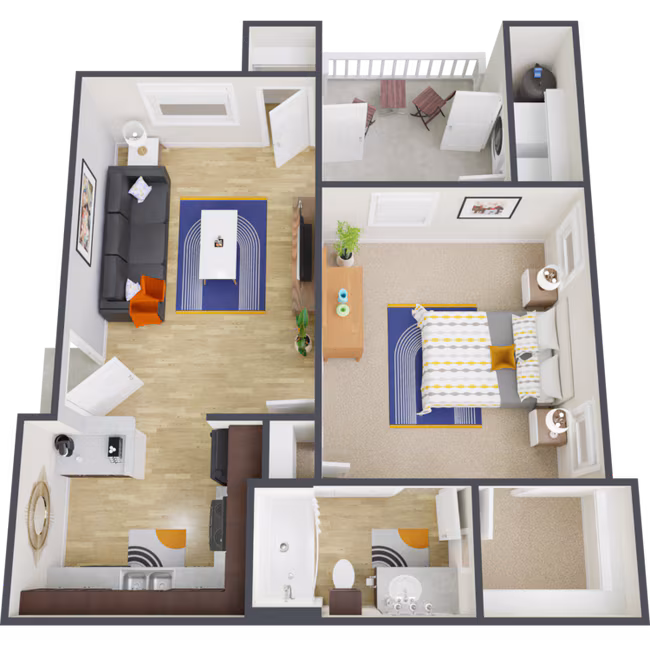 Unit 1311 1311 floor plan
