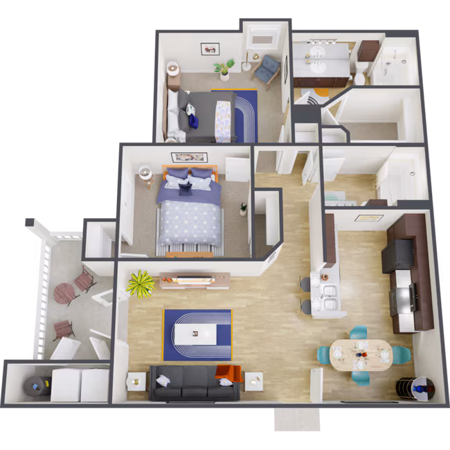 Unit 4207 4207 floor plan