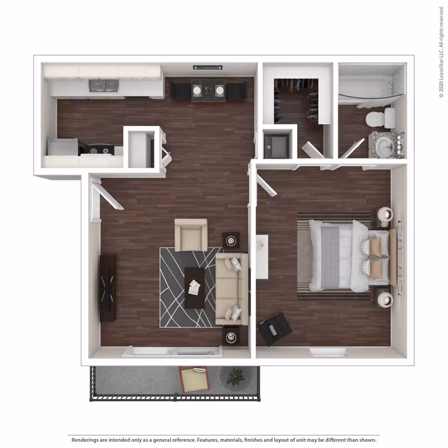 Unit F209 F209 floor plan