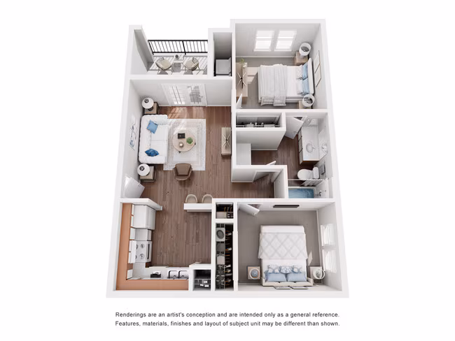 Unit 1428 1428 floor plan