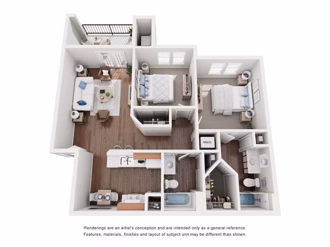 Unit 1828 1828 floor plan