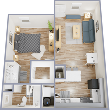 A B1 floor plan