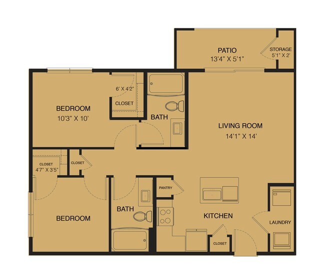 B1-Mesquite 4402 floor plan