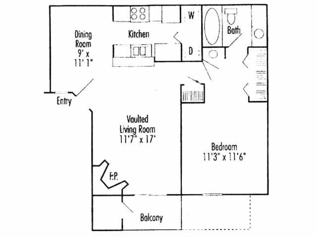B 05-0504 floor plan