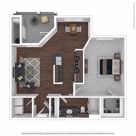 Unit 7304 7304 floor plan