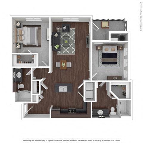 Unit 11101 11101 floor plan