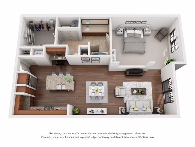 Unit 1335 1335 floor plan