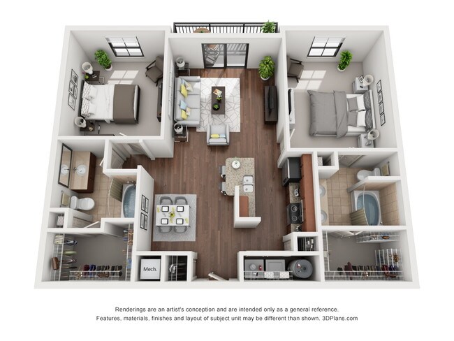 Unit 1328 1216 floor plan