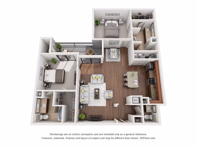Unit 1115 2421 floor plan