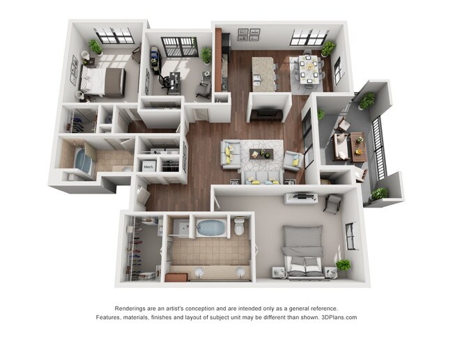 C1 1002 floor plan