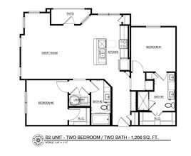 Unit 2312 2312 floor plan