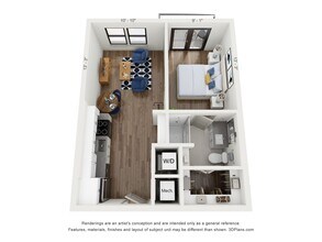 Unit 417 308 floor plan