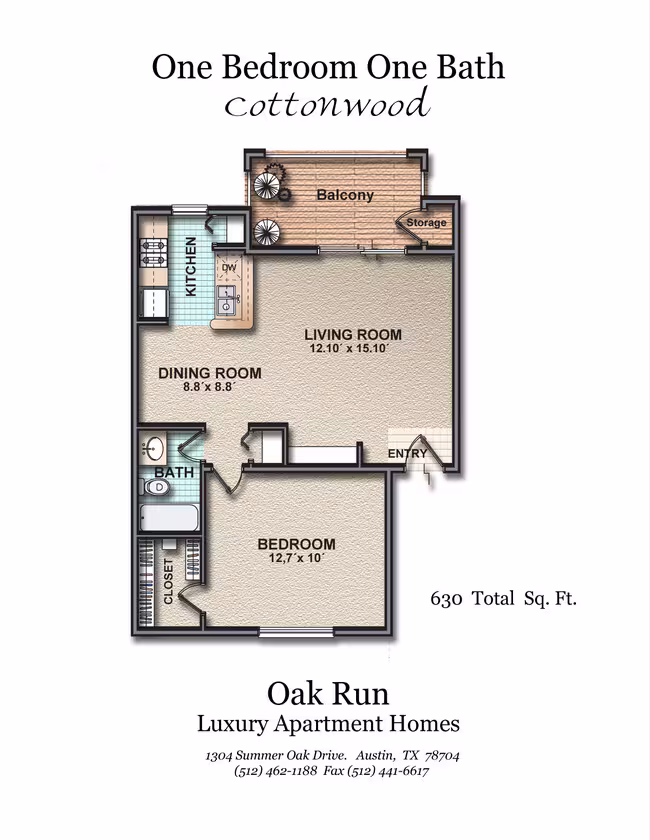 Unit 3816E 3816E floor plan