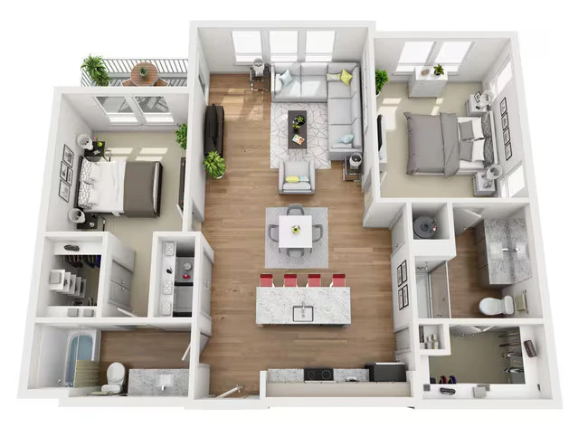 B3 10-202 floor plan