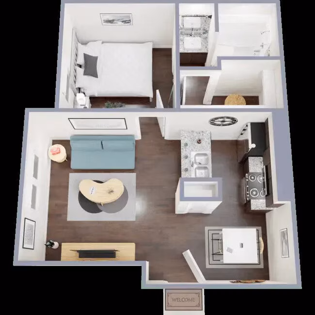 A1 324 floor plan