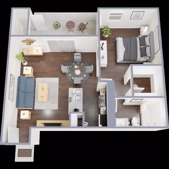 Unit 1207 333 floor plan