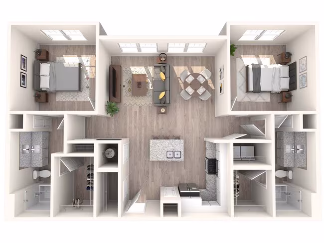 Unit 14304 14304 floor plan