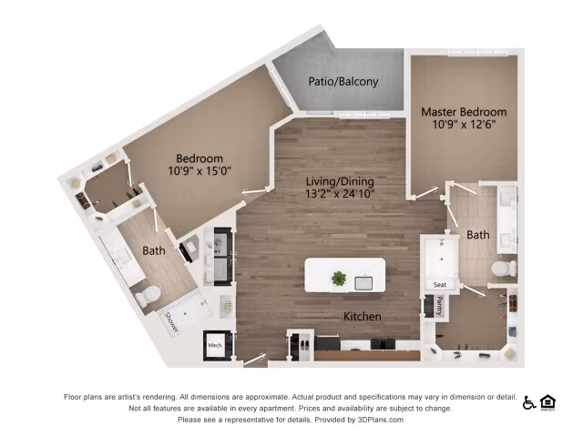 Unit 4114 4114 floor plan