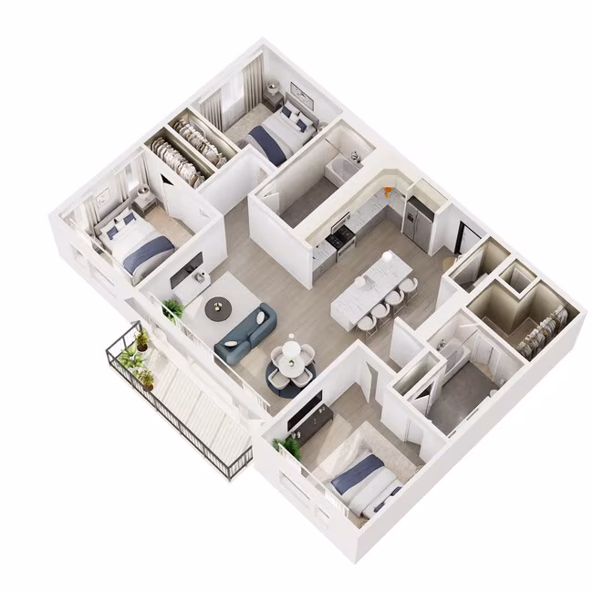Unit 1204 1204 floor plan