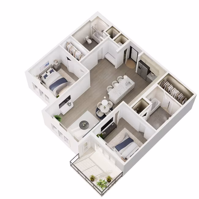 B1a 1343 floor plan