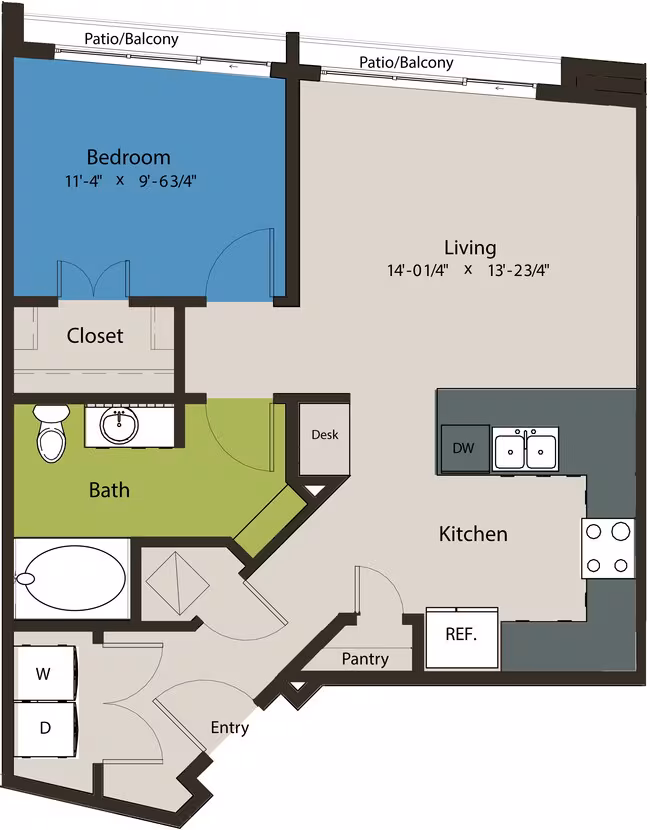 Unit 351 351 floor plan