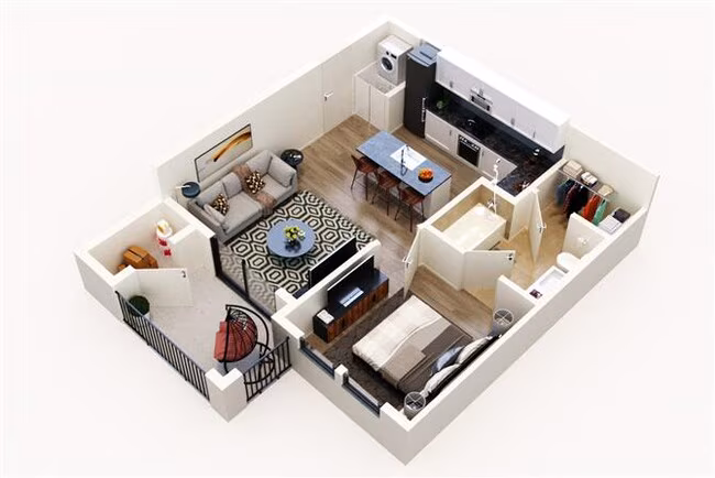 Unit 7308 7308 floor plan