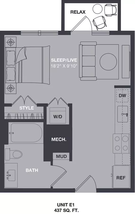 Unit 250 250 floor plan