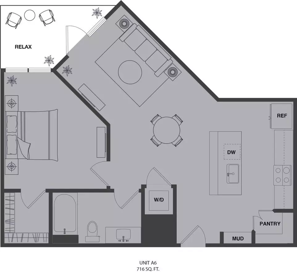 Unit 427 335 floor plan