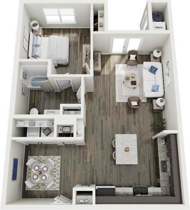 A1-HC 10103 floor plan