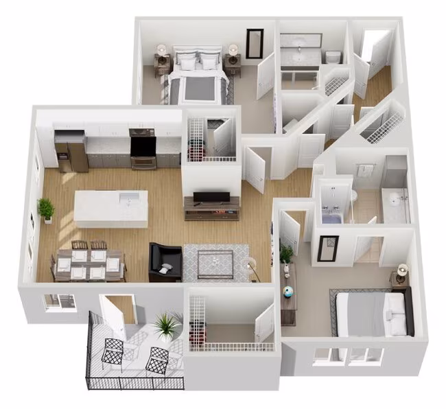 Unit 12201 12201 floor plan