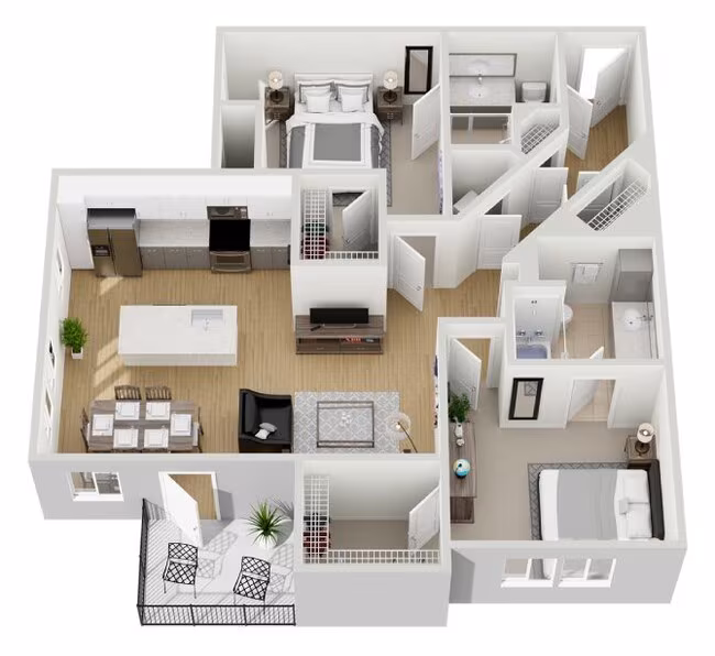 Unit 13108 13108 floor plan
