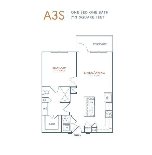 Unit 1318 1318 floor plan