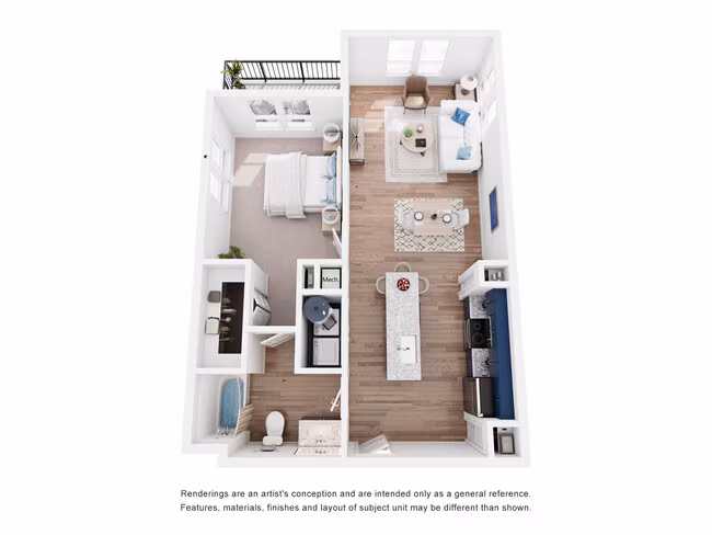 Unit 1405 1405 floor plan