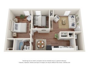 Unit 3-P-2102 4-P-2207 floor plan