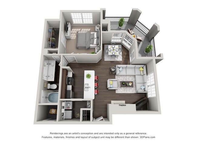 Unit 1635 1635 floor plan