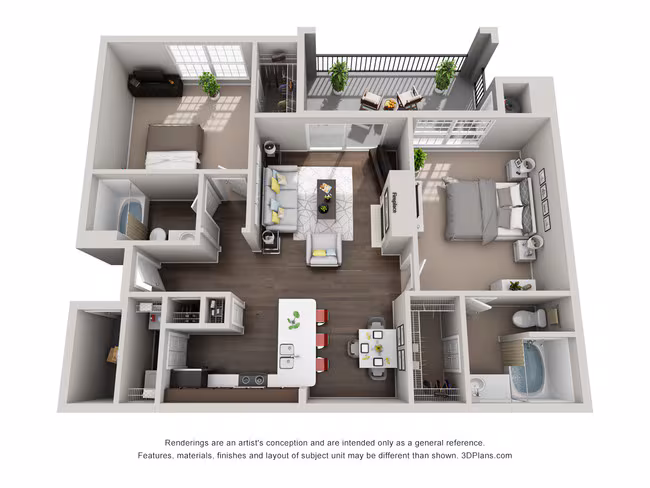 Unit 1532 1532 floor plan