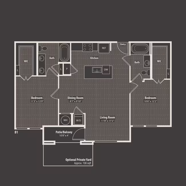 Unit 01-1105 01-1105 floor plan
