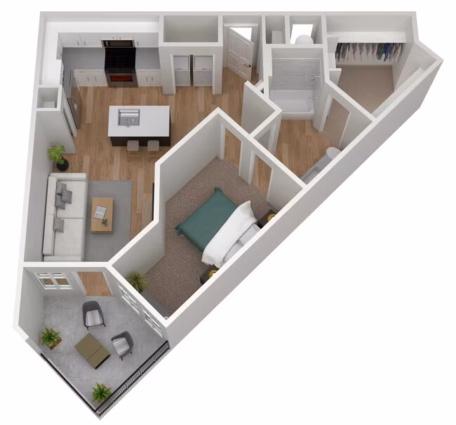 Unit 360 374 floor plan