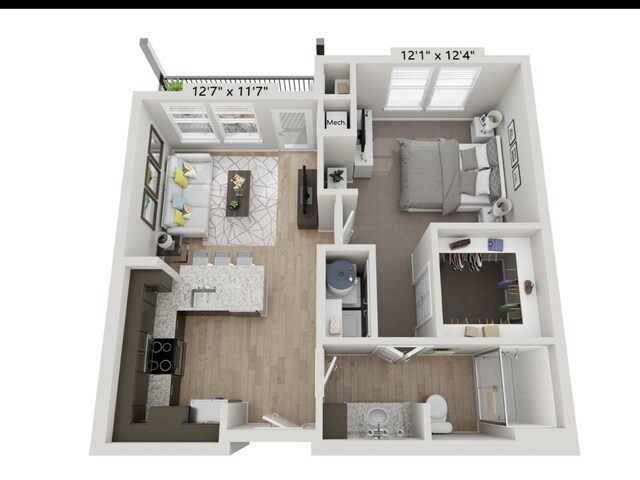 Unit 6206 6206 floor plan